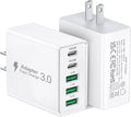 USB C Wall Charger 50W 5-Port Multiport Charging Block - Fast PD Duo