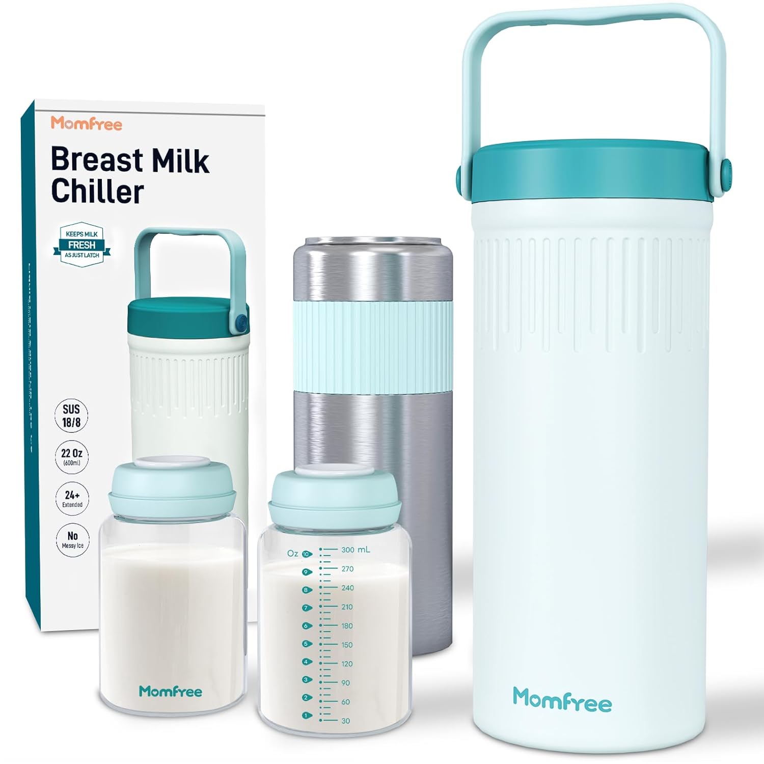 22oz Portable Breast Milk Cooler for Freshness on the Go