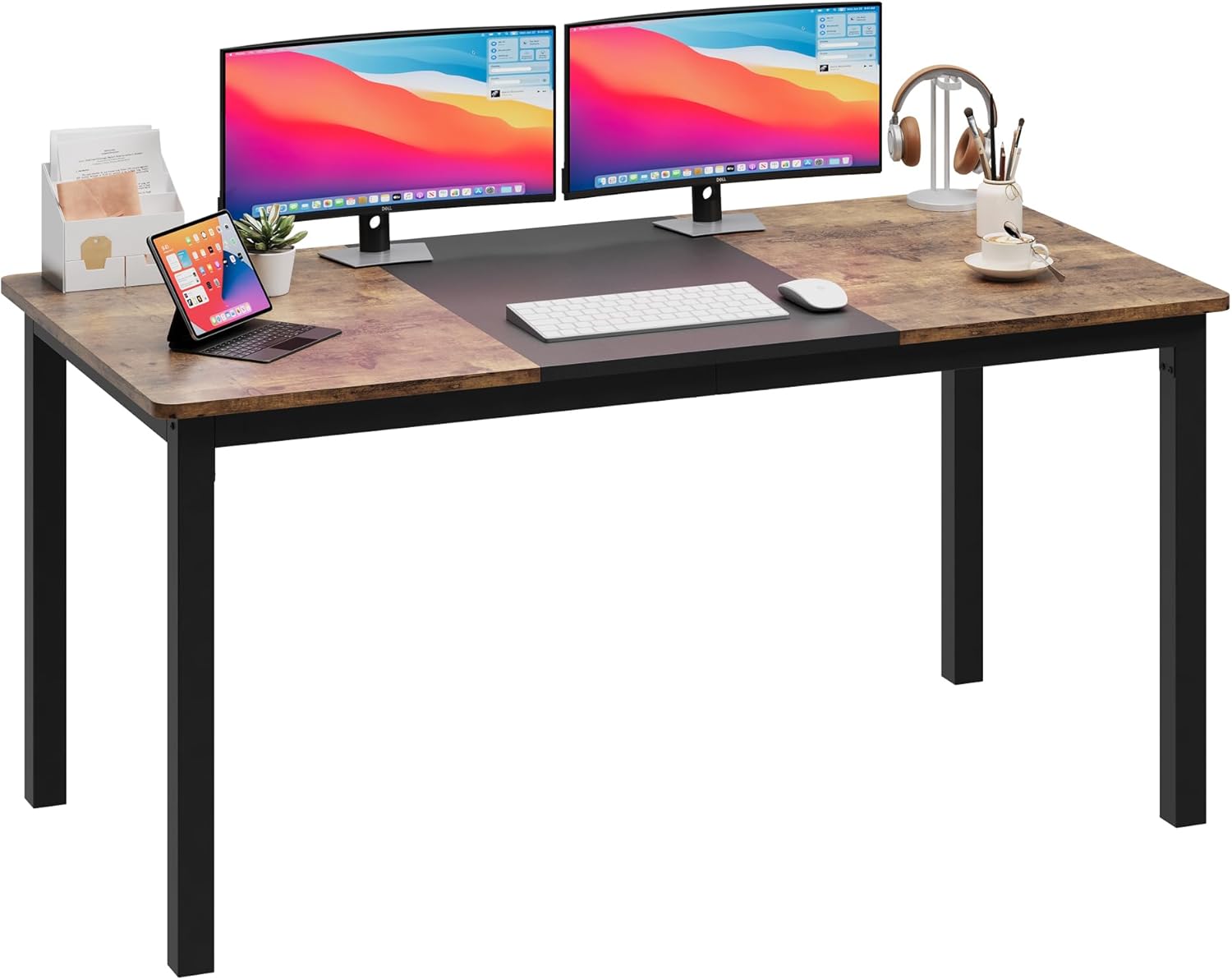 Spacious 63 Gaming Desk, Stylish & Sturdy