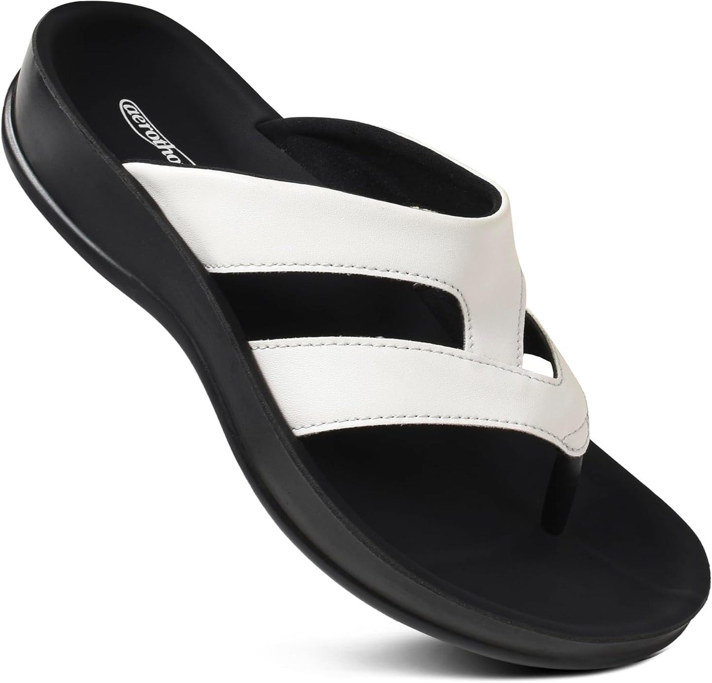 AEROTHOTIC Arch Supportive Flip Flops for Women - Comfort & Style