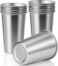 12 Pack 24oz Stainless Steel Pint Cup - Unbreakable Stackable Set