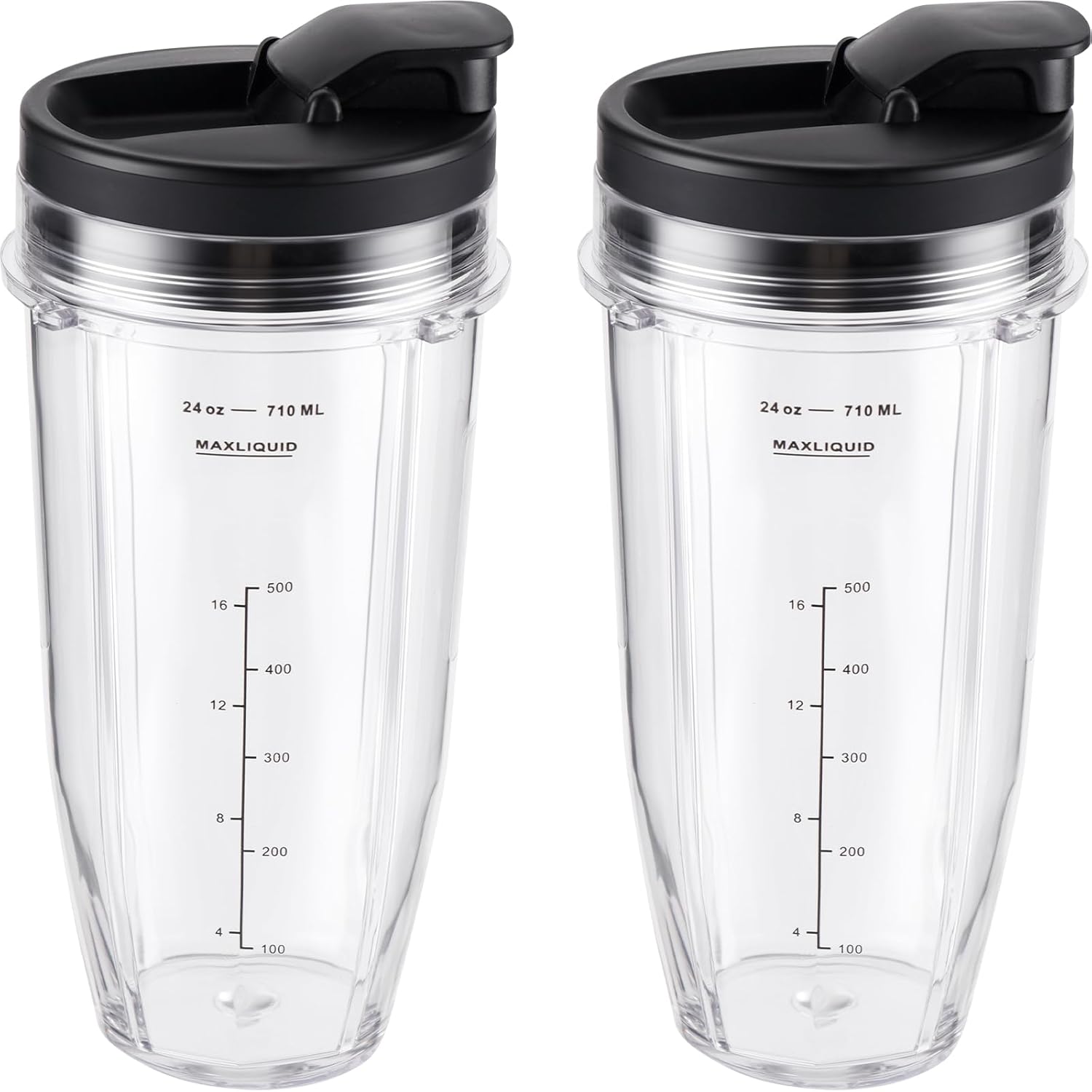 Upgraded 24oz Ninja Blender Cups - Perfect Fit!