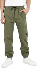 Boys Camo Cotton Twill Pants Pull On Drawstring - Durable Fit