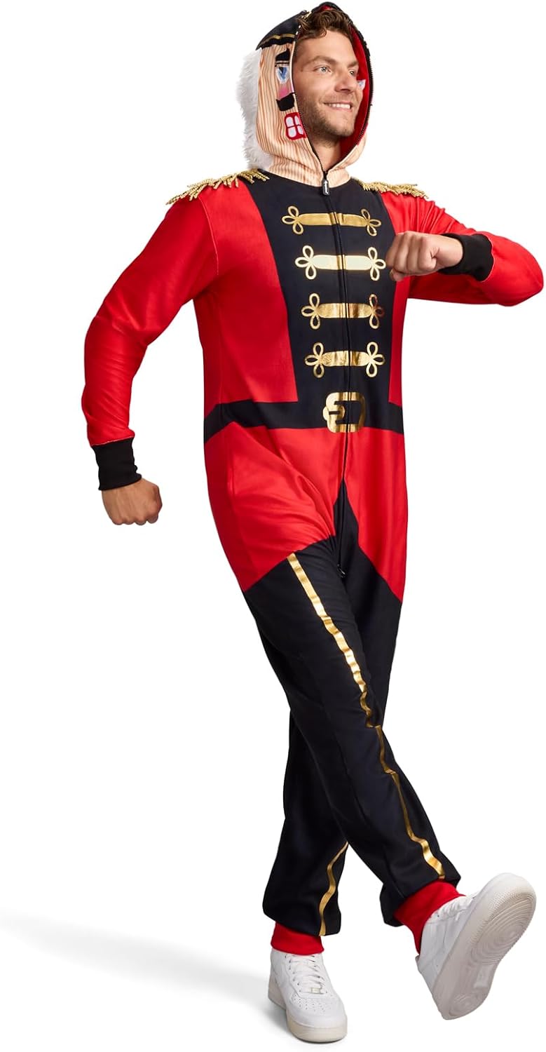 Tipsy Elves Christmas Onesies for Adults - Comfy Holiday Jumpsuits