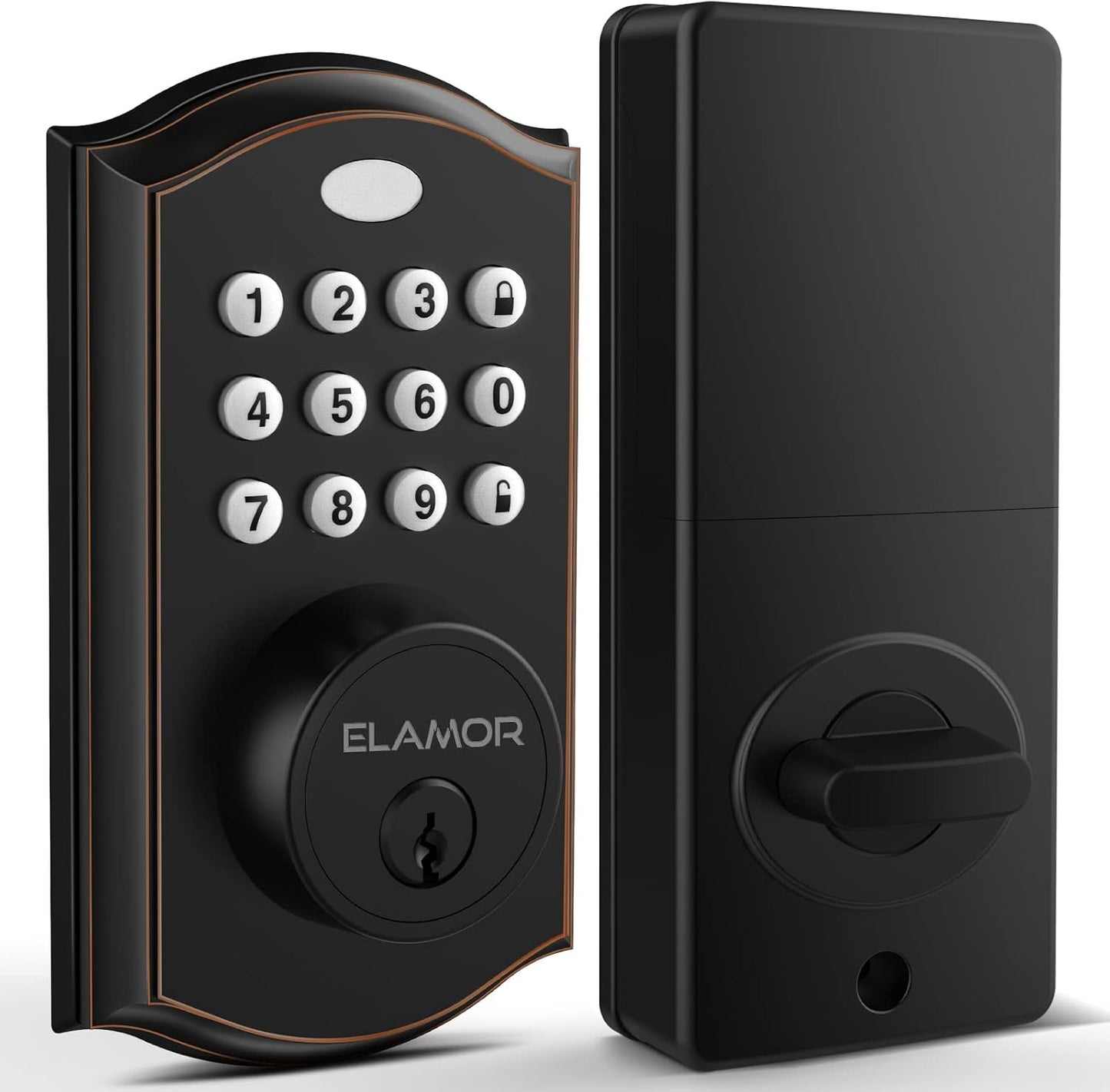 Keyless Entry Door Lock with Keypads - ELAMOR M19 ORB Review
