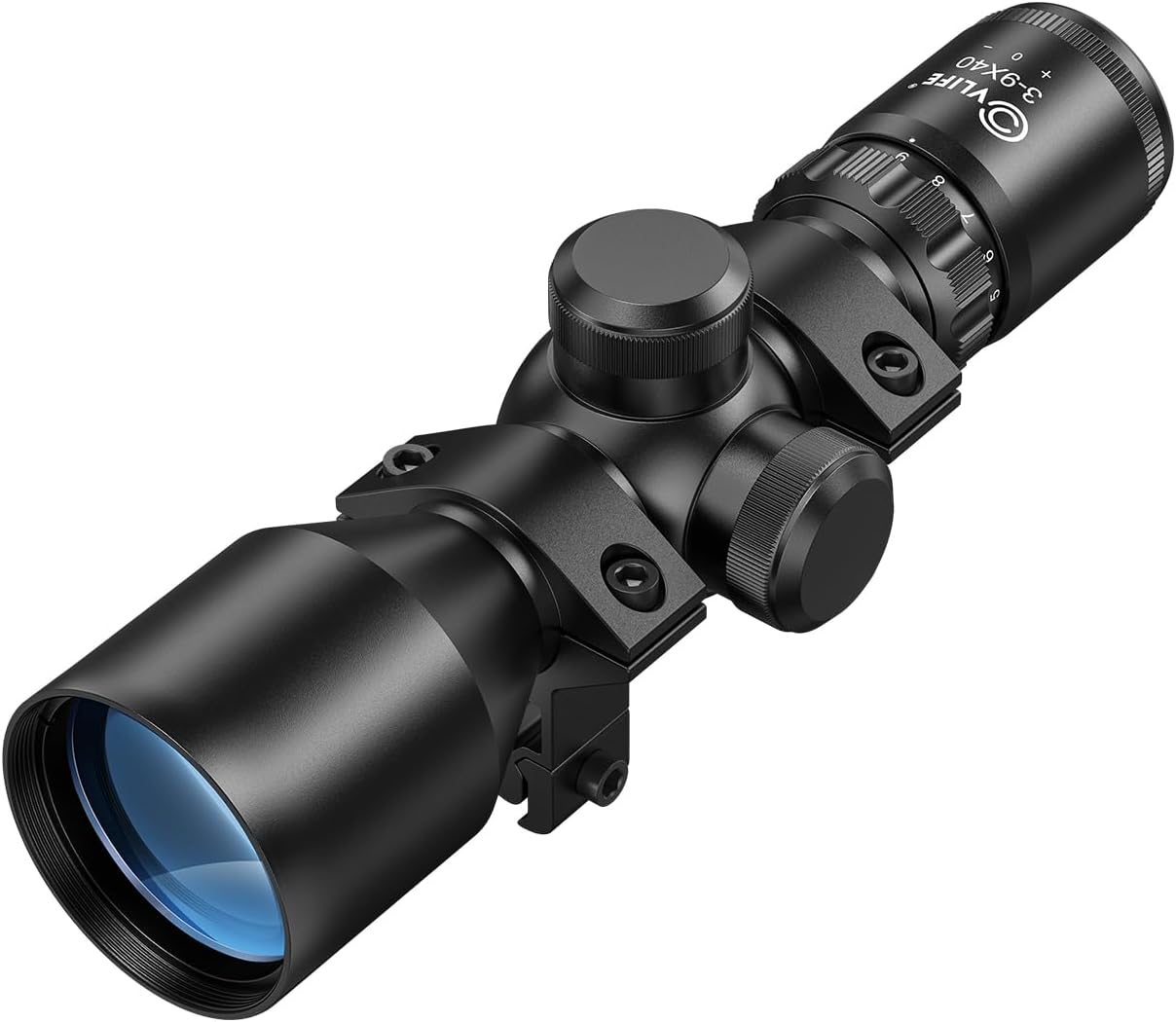 CVLIFE 3-9x40 Compact Rifle Scope for Quick Aiming
