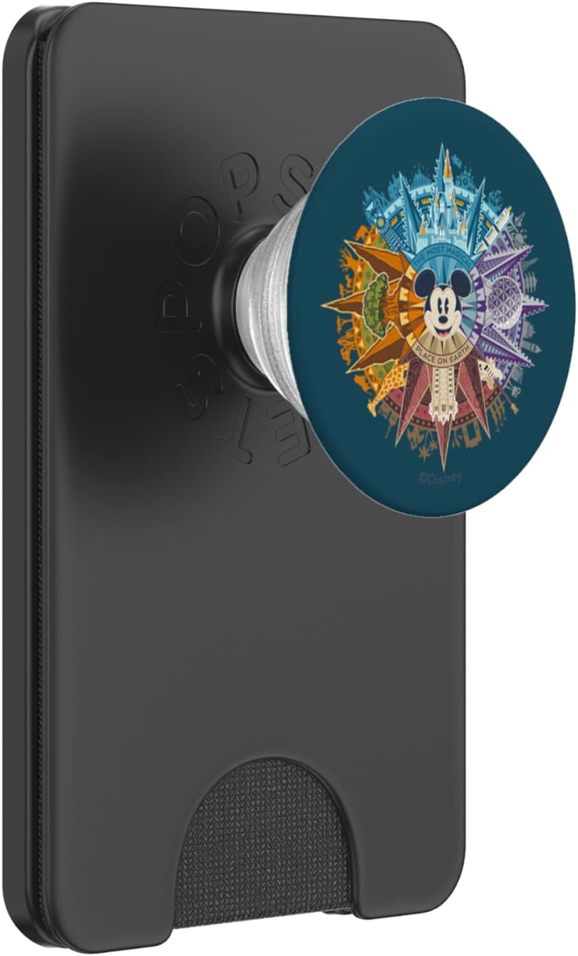 Disney World 50th Anniversary Mickey Mouse PopSockets Wallet