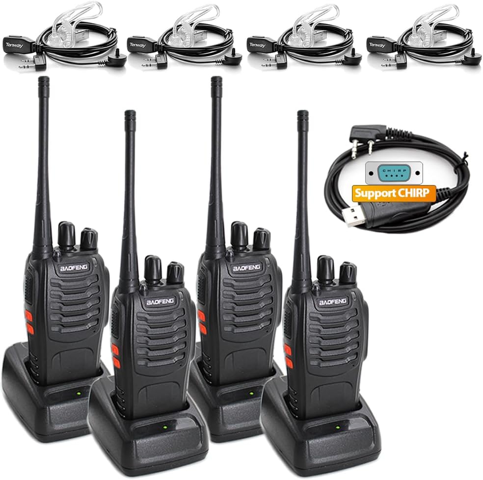 BAOFENG BF-888S Walkie Talkies for Long Range Communication