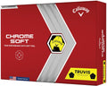 Callaway Chrome Soft 2022 Golf Balls True Track (Red/Blue) - Soft Feel