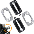 APPERFiT Exterior Door Handles with Chrome Bezel Covers - Durable OEM