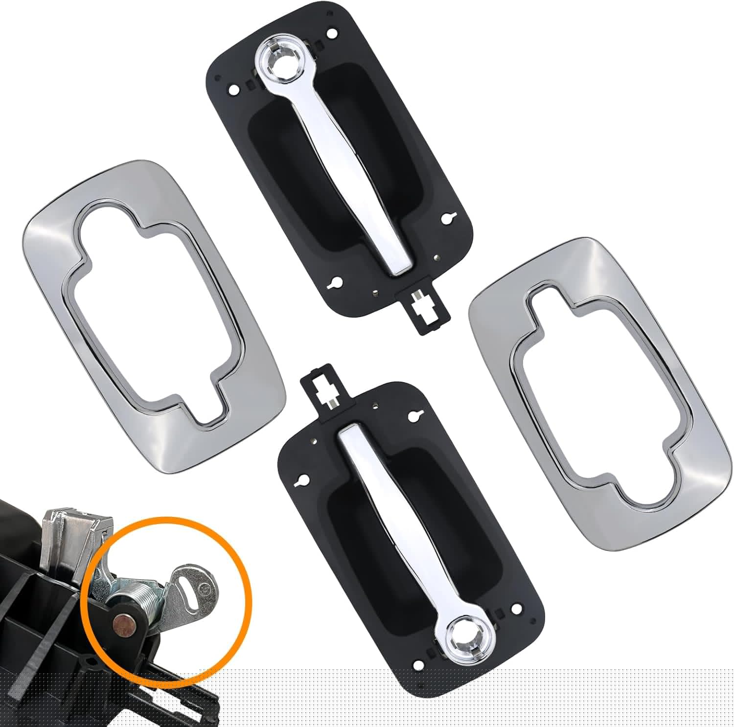 APPERFiT Upgraded Exterior Door Handles for International Trucks