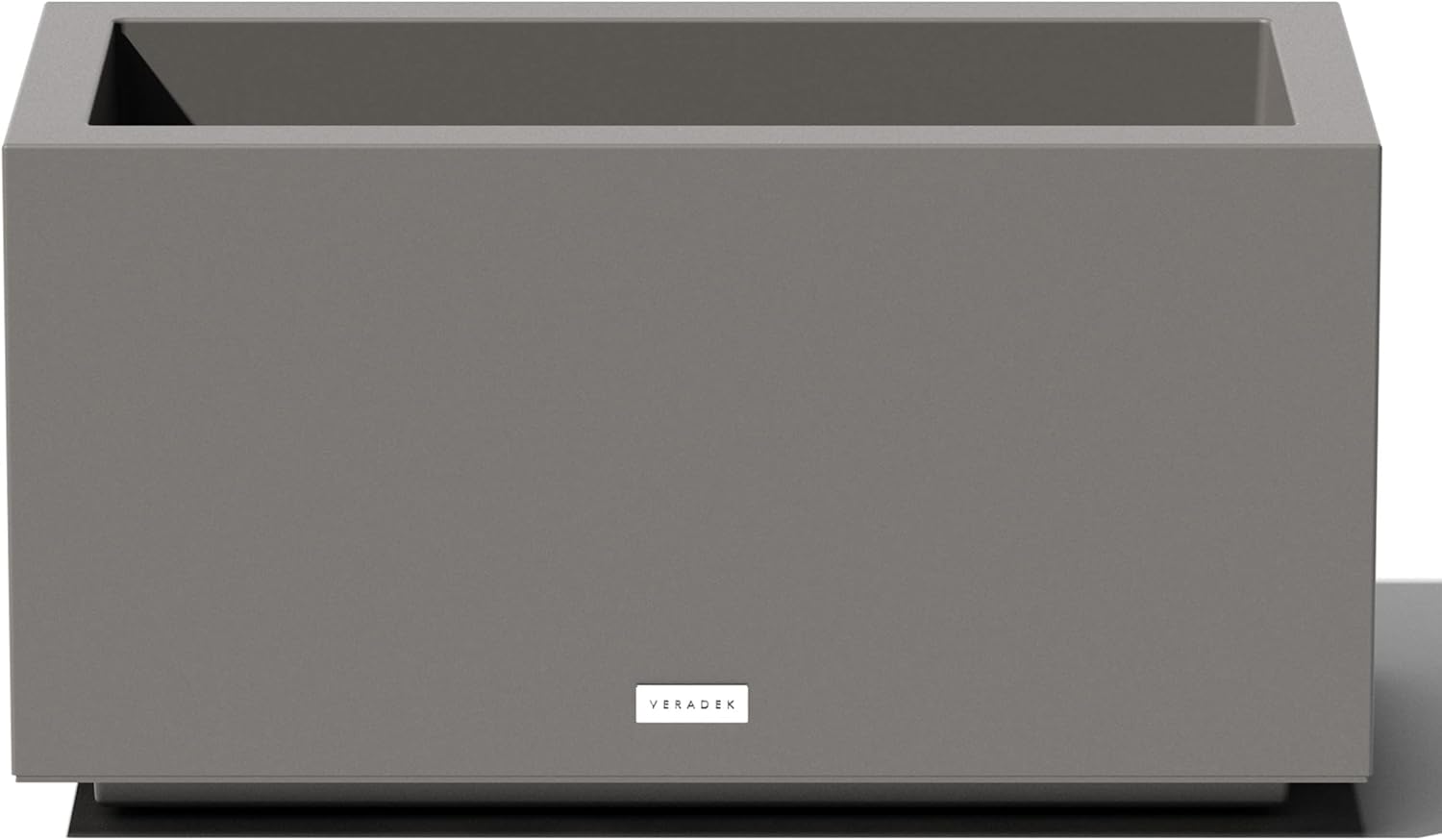 Veradek Block Series Long Box Planter for Indoor or Outdoor Use