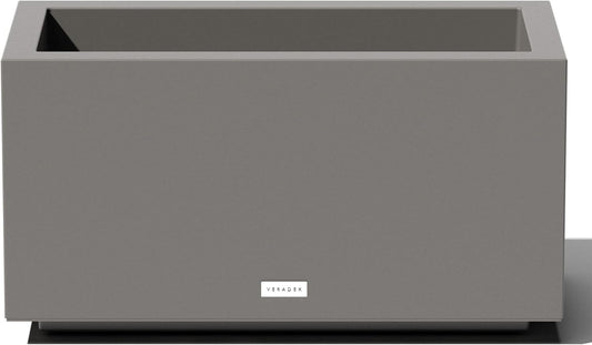 Veradek Block Series Long Box Planter for Indoor or Outdoor Use