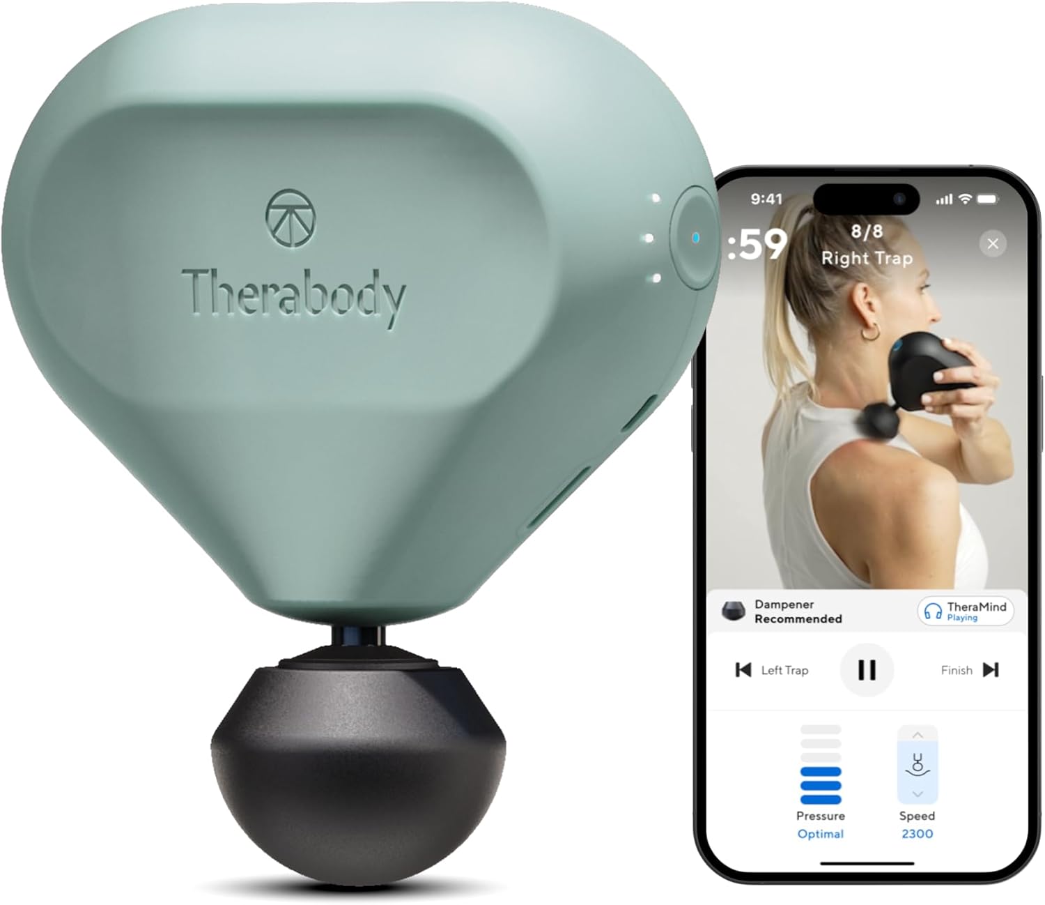 TheraGun Mini 2nd Generation - Compact Deep Tissue Massage Gun