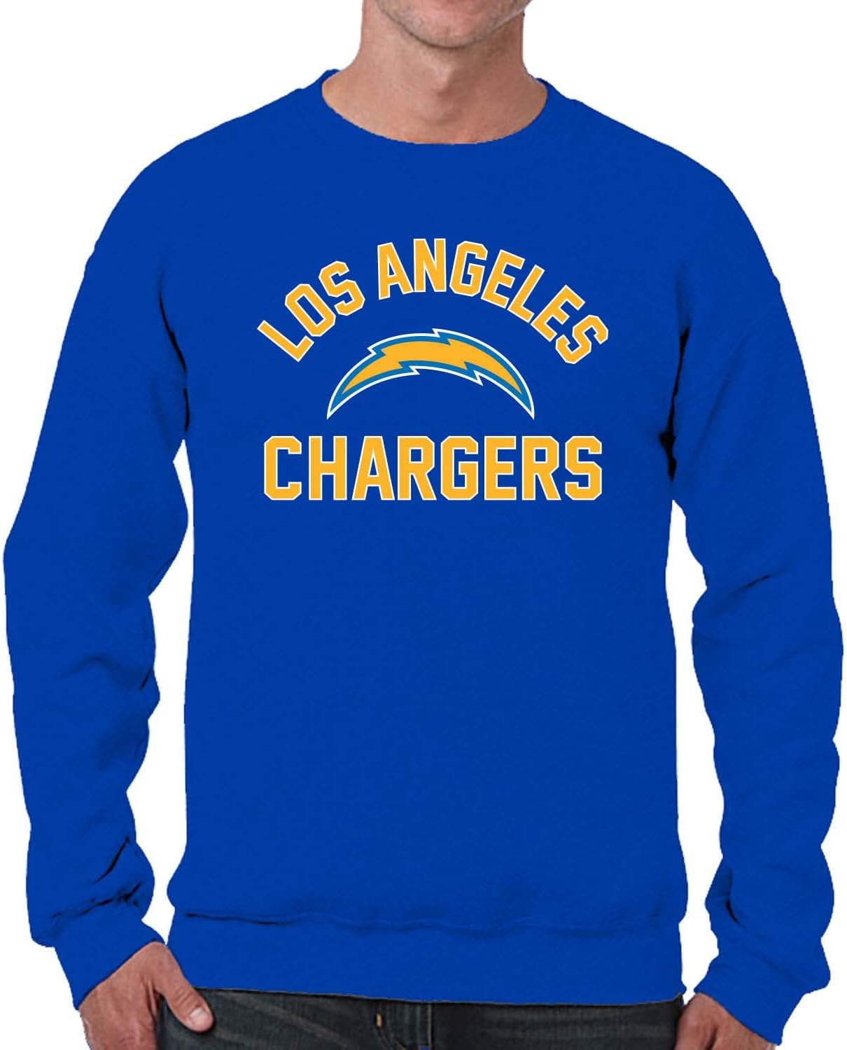 Los Angeles Chargers Crewneck Sweatshirt for Game Day Comfort