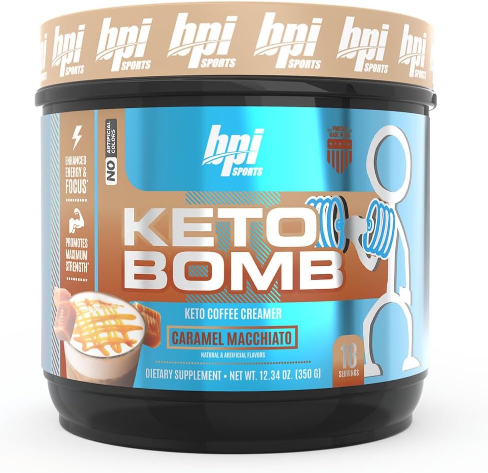 BPI Sports Keto Bomb Creamer - Boost Energy