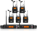 XTUGA RW2080 Wireless In Ear Monitor System Dual Channel - 5 Bodypacks
