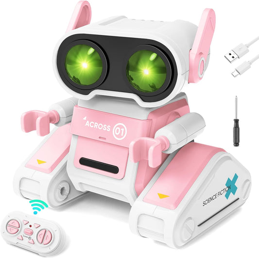 Interactive LED RC Robot - Dance, Music, Fun! Age 3-9