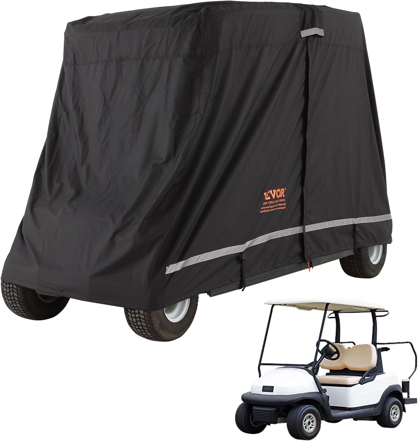 VEVOR Golf Cart Enclosure for All-Weather Protection and Fit