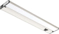 18 in Under Cabinet LED Light with 3 Color Levels - Brushed Nickel