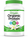 Orgain Organic Plant Based Protein Powder Vanilla Bean - Clean 21g