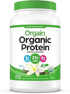 Orgain Organic Plant Based Protein Powder for Healthy Living