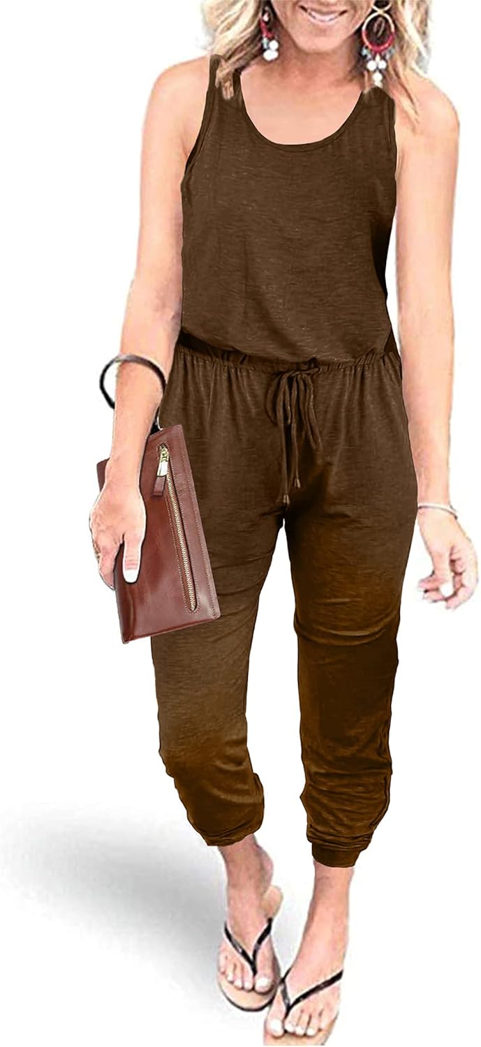 PRETTYGARDEN Womens Jumpsuit Casual Summer Romper for All Occasions