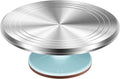 Kootek Aluminium Alloy Revolving Cake Stand for Easy Decorating