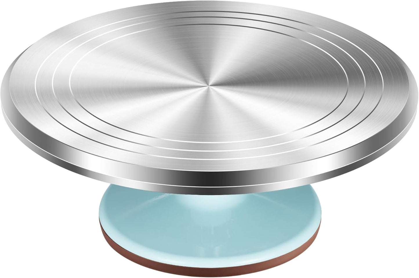 Kootek Aluminium Alloy Revolving Cake Stand for Easy Decorating