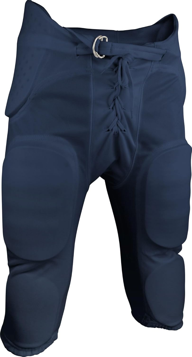 Double Knit Integrated Youth Football Pants with Pads for Boys
