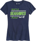 Seattle Seahawks Women's Relaxed Fit Gameday T-Shirt for Fans