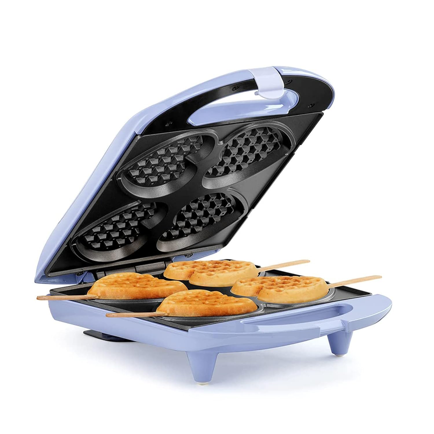 Non-Stick Heart Waffle Maker for Fun Breakfasts and Snacks