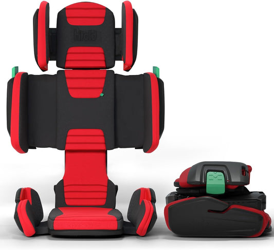 Mifold Hifold Adjustable Kids High Back Booster Car Seat Review