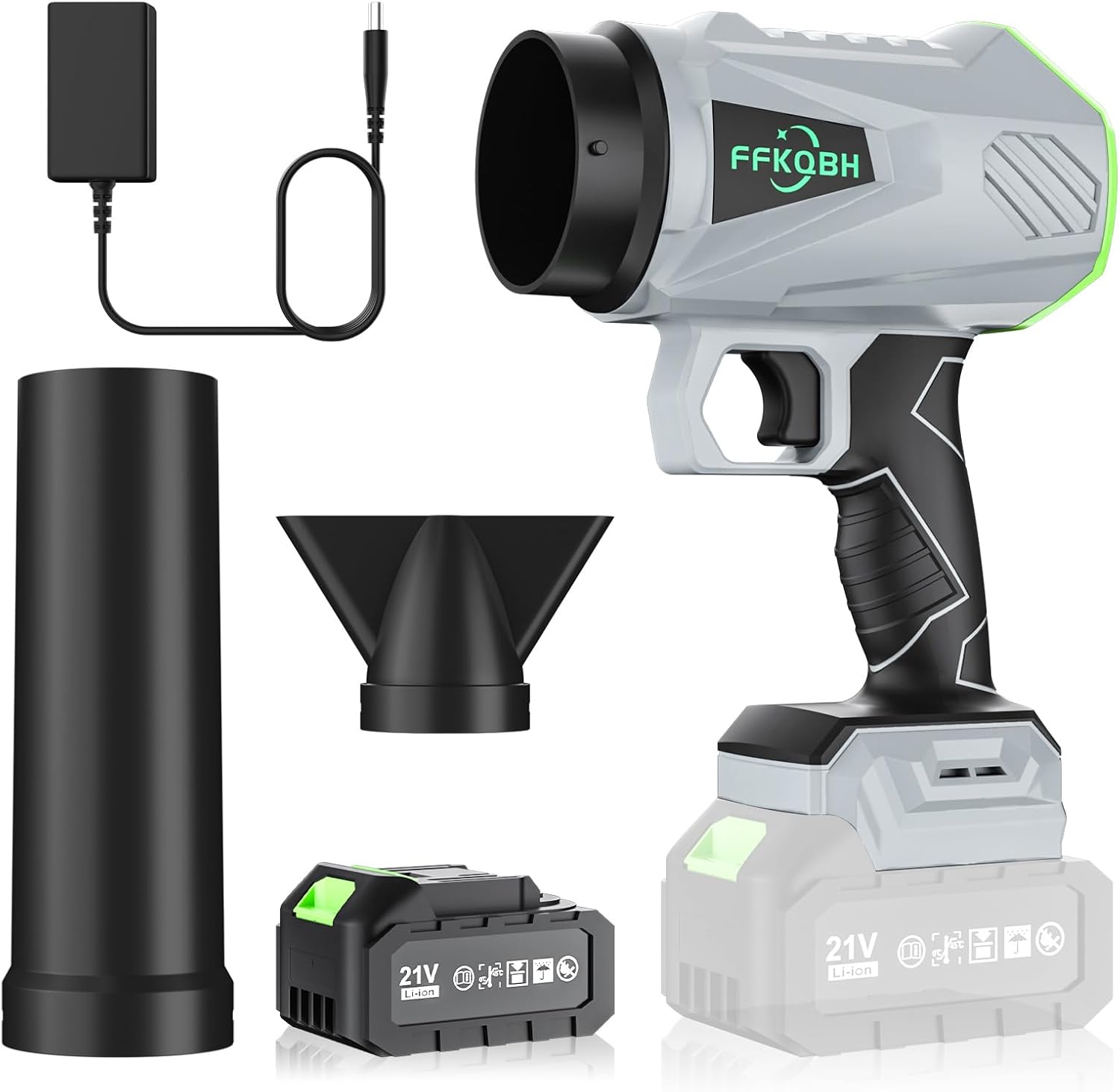 High Power Cordless Leaf Blower for Efficient Yard Cleaning