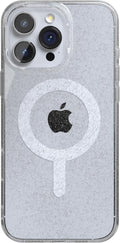 Casely iPhone 16 Pro Case Glitter Clear Skies - Slim Shimmer