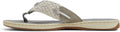 Sperry womens Parrotfish Flip-Flop - Braided Ombre Strap Comfort
