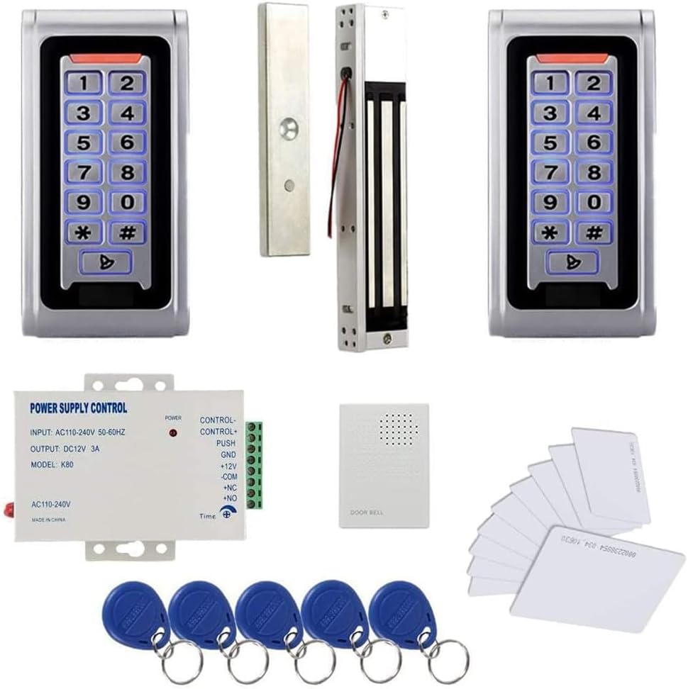 MENGQI-CONTROL Waterproof Metal RFID PIN Code Door System