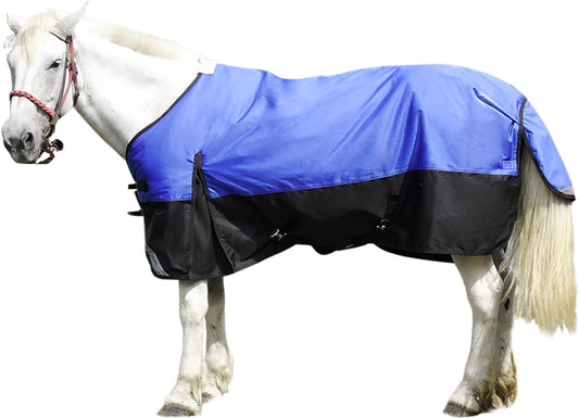 Waterproof Horse Blanket, 1200D 220G Fill, Warm & Breathable, 72 - Homfstyi