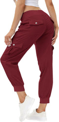 MoFiz Women's Lightweight Hiking Cargo Pants - Quick Dry Comfort These