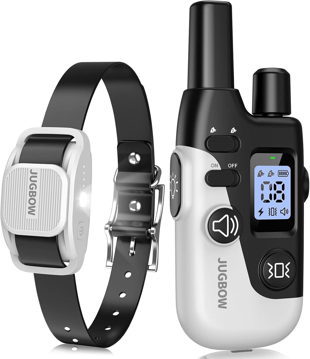 Jugbow Dog Training Collar with Remote for All Dog Sizes