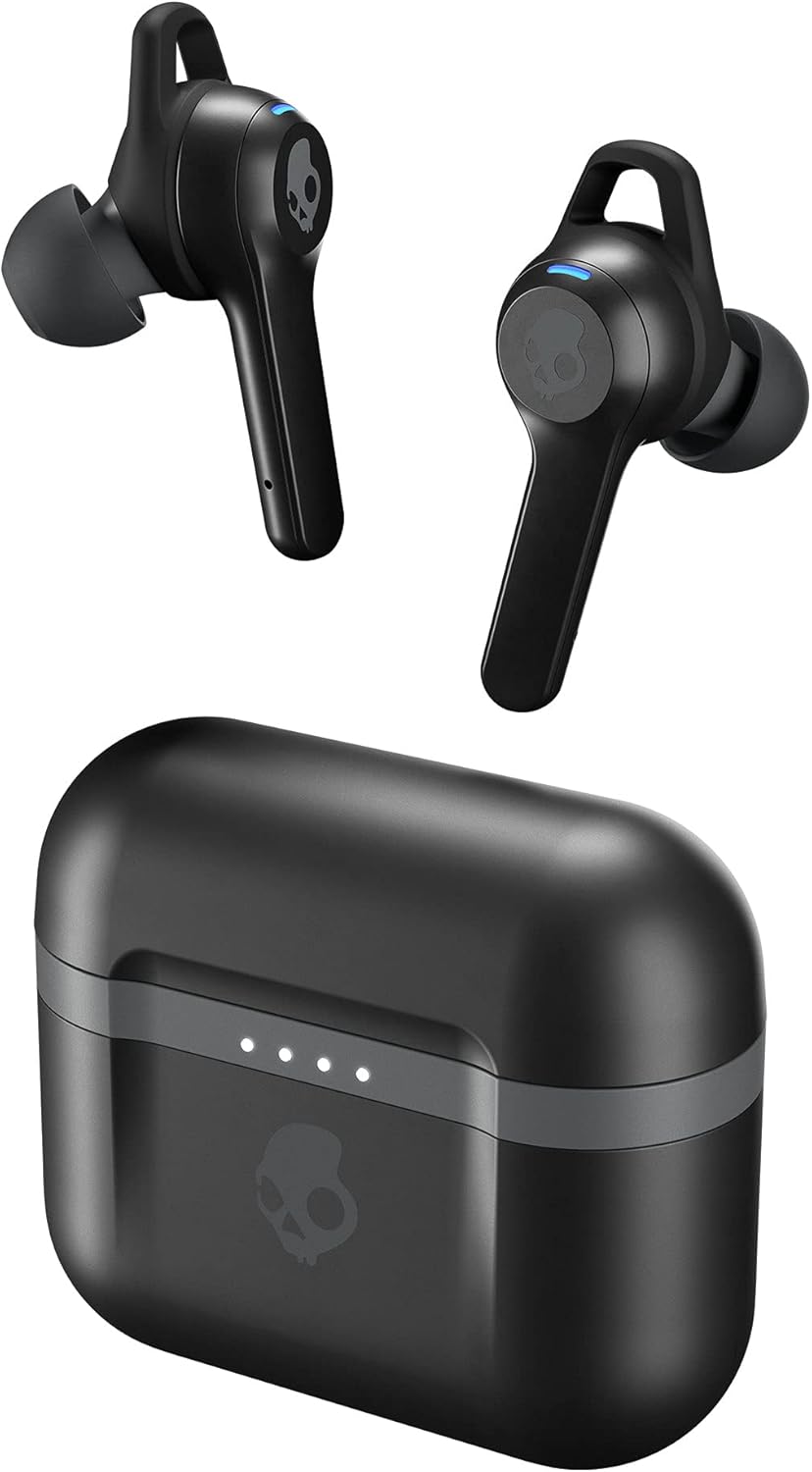 Skullcandy Indy Evo XT: 30 Hr Battery, Mic, Bluetooth - Black