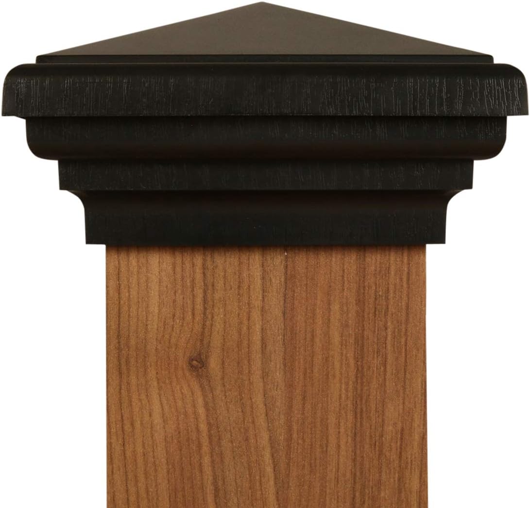 4x4 Post Caps for Outdoor Fences and Decks - Durable Style
