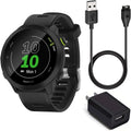 Garmin Forerunner 55 GPS Running Smartwatch Power Bundle - Reliable