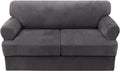 H.VERSAILTEX Sofa Cover 3 Piece T Cushion Loveseat Slipcovers
