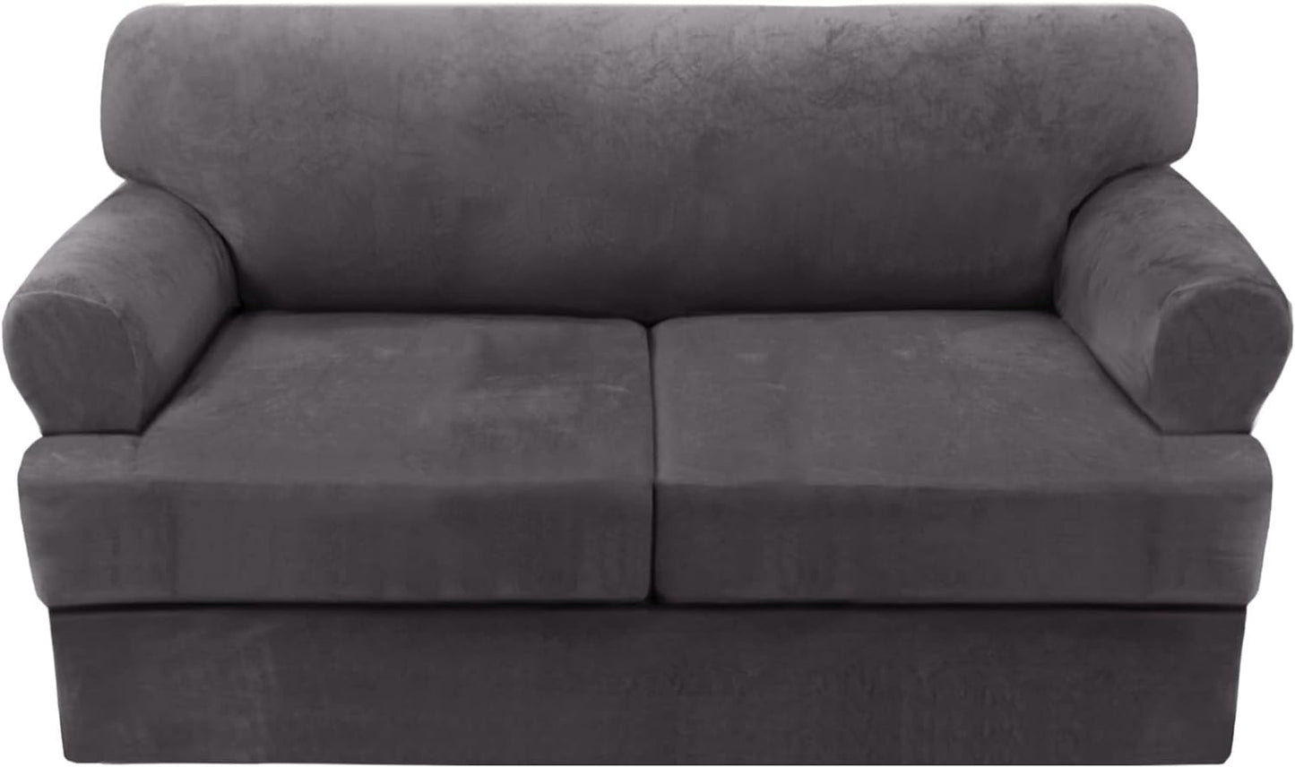 H.VERSAILTEX Sofa Cover 3 Piece T Cushion Loveseat Slipcovers
