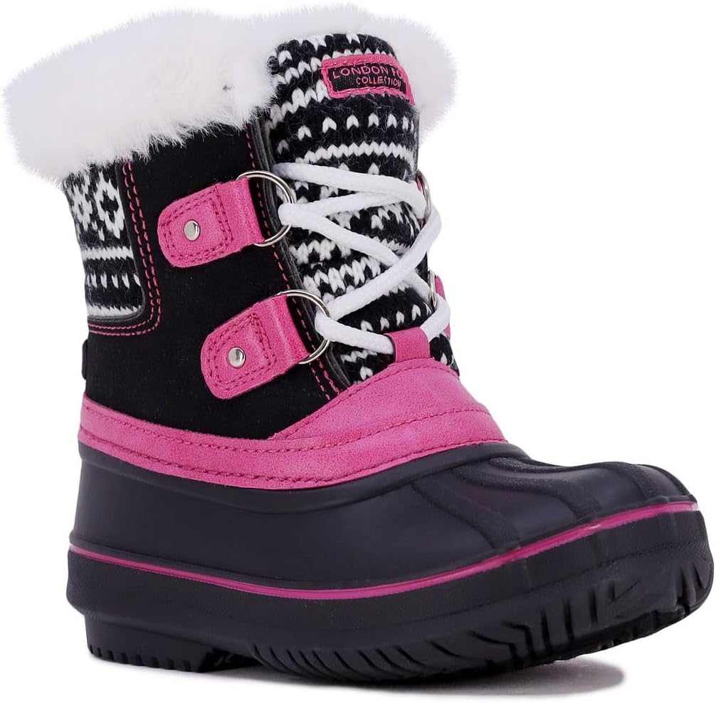 LONDON FOG Girls Toddler Tottenham Cold Weather Snow Boot Review