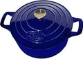 La Cuisine Enameled Cast Iron Dutch Oven 5 QT - Durable Heat Retention