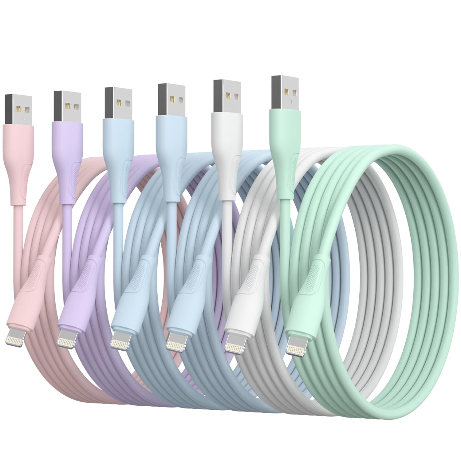 Original Apple MFi Certified Fast Charging iPhone Cable Set