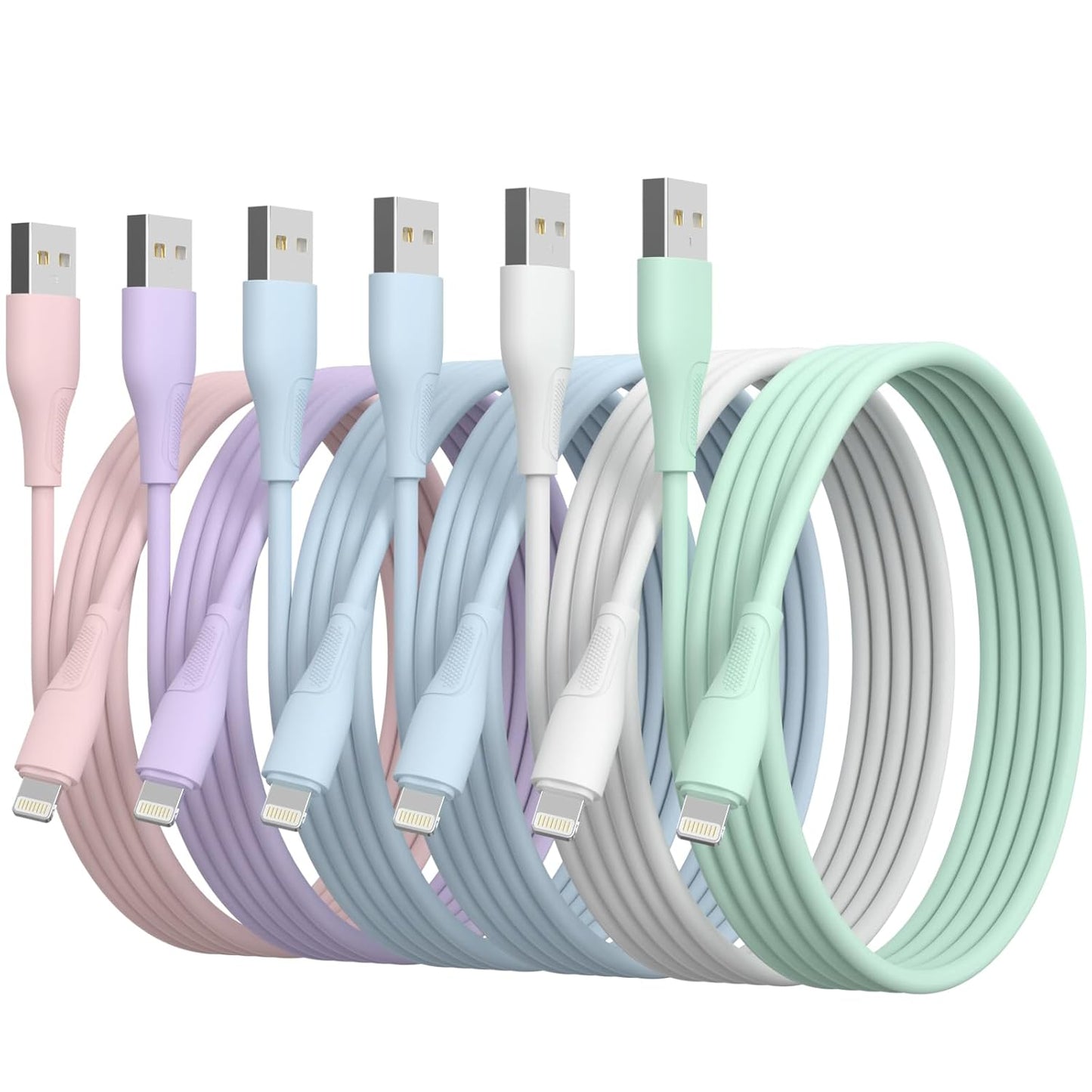 Original Apple MFi Certified Fast Charger 6-Pack