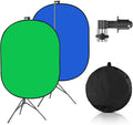 Portable Green Screen Backdrop 5x7ft Foldable Chromakey - Compact